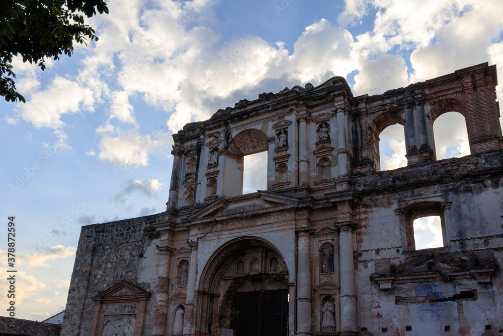 church ruins in antigua guatemala 