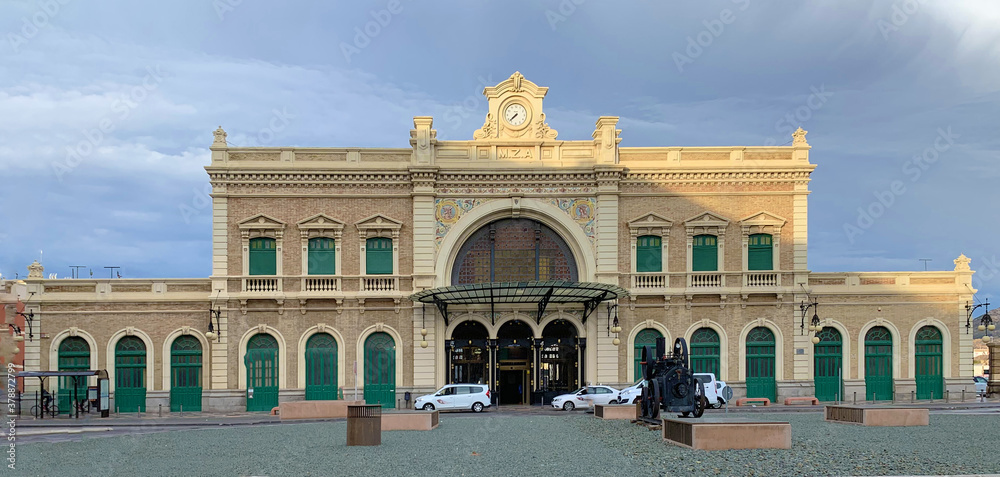 Estación de tren de Cartagena, España