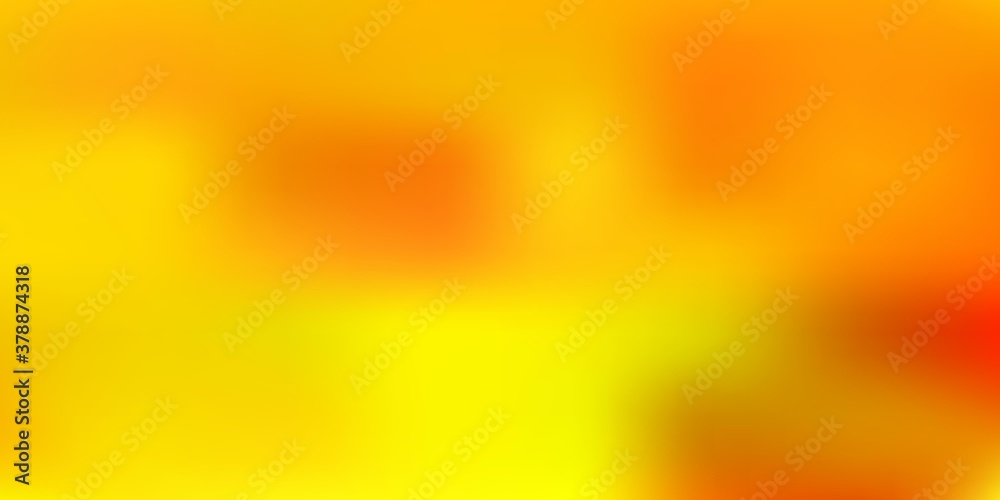 Light yellow vector blur layout.