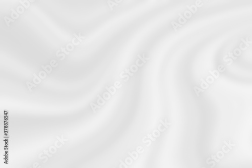Soft skin wave white background for abstract illustration