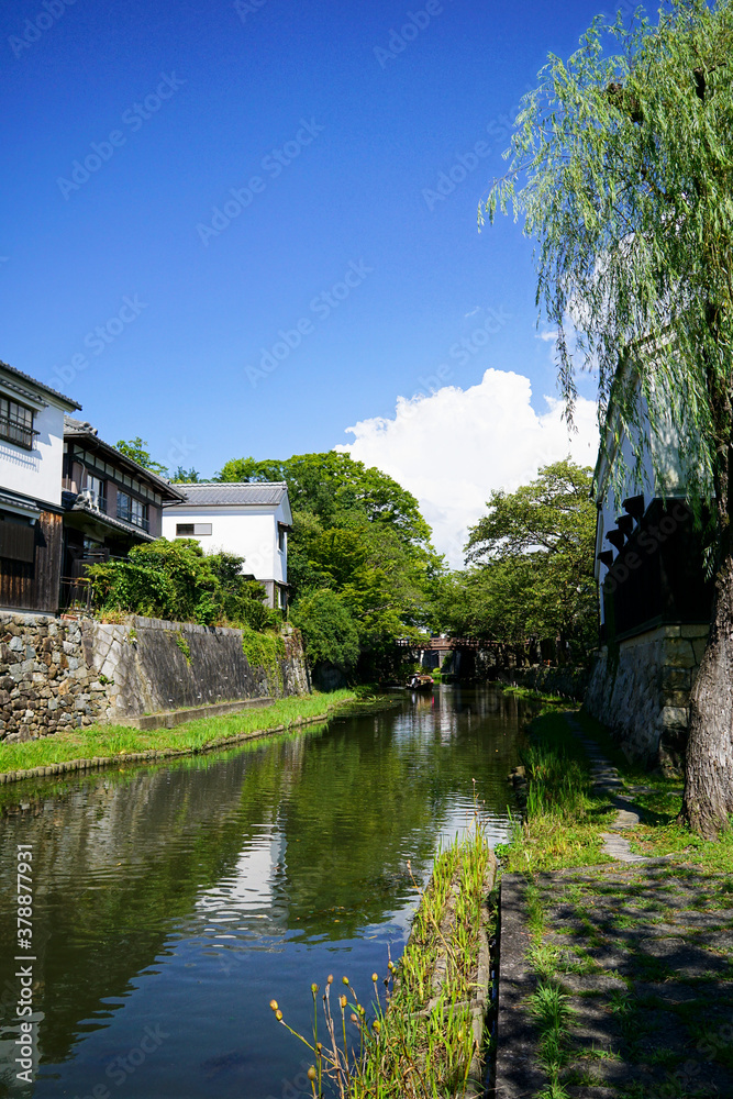 Obraz premium 小舟遊覧