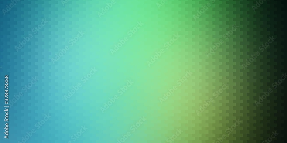 Light Green vector backdrop with rectangles. Abstract gradient illustration with rectangles. Pattern for busines booklets, leaflets