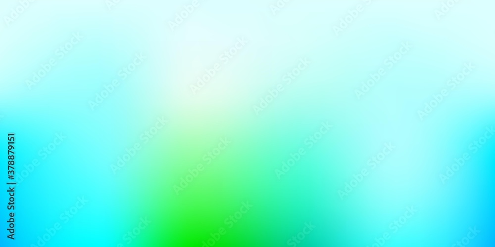 Light Blue, Green vector abstract blur background. Light Blue, Green vector abstract blur background.