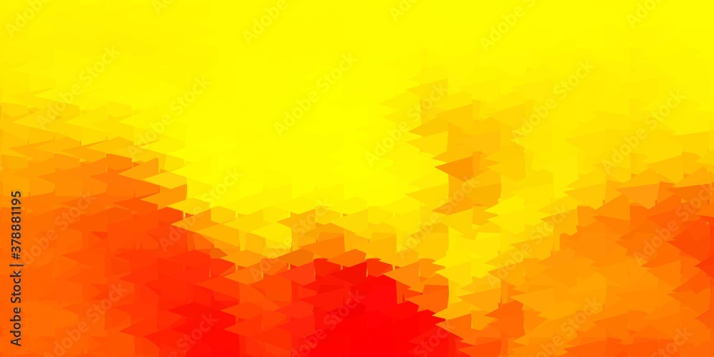 Dark orange vector geometric polygonal wallpaper.