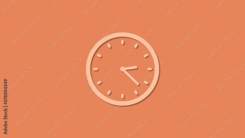 Amazing 12 hours counting down clock icon Amazing 12 hours counting down clock icon