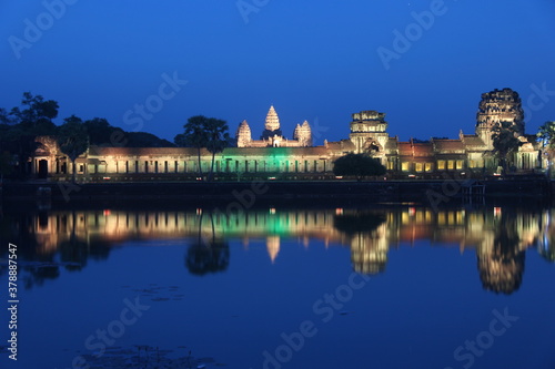 Cambodia. Angkor Wat temple. Siem Reap city. Siem Reap province. Khmer New Year celebration.