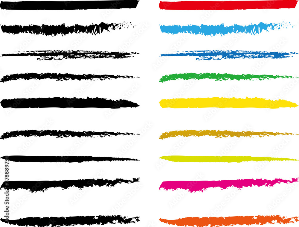 年賀状和風、和柄筆文字ライン