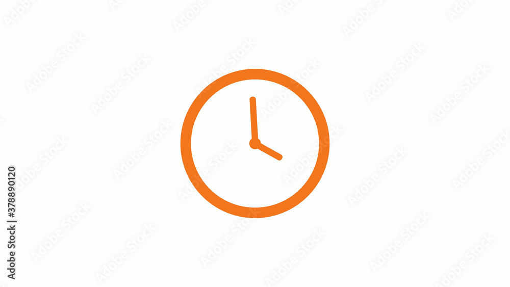 Amazing brown color circle 12 hours counting down clock icon on white background,clock icon Amazing brown color circle 12 hours counting down clock icon on white background,clock icon