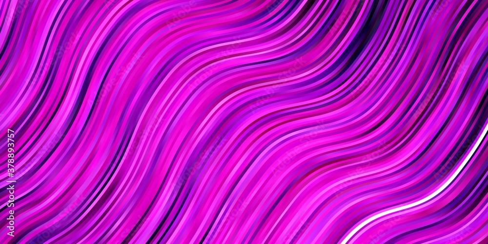Light Purple, Pink vector template with wry lines. Colorful illustration, which consists of curves. Pattern for websites, landing pages. Light Purple, Pink vector template with wry lines. Colorful illustration, which consists of curves. Pattern for websites, landing pages.