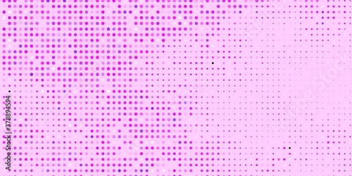 Light Purple, Pink vector layout with circle shapes. Illustration with set of shining colorful abstract spheres. Pattern for wallpapers, curtains.