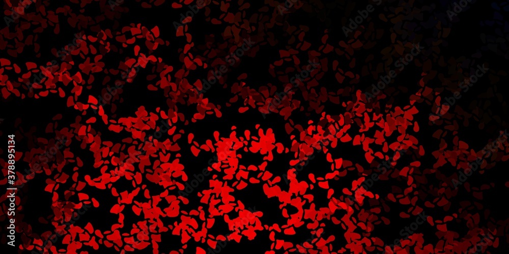 Dark orange vector backdrop with chaotic shapes. Dark orange vector backdrop with chaotic shapes.