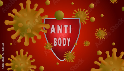 animation virus background design
