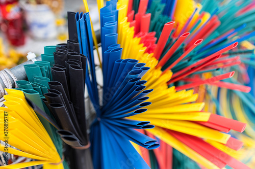 Colors of Heat-shrink tube in market photo