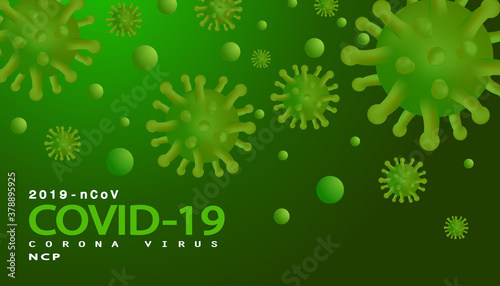 animation virus background design
