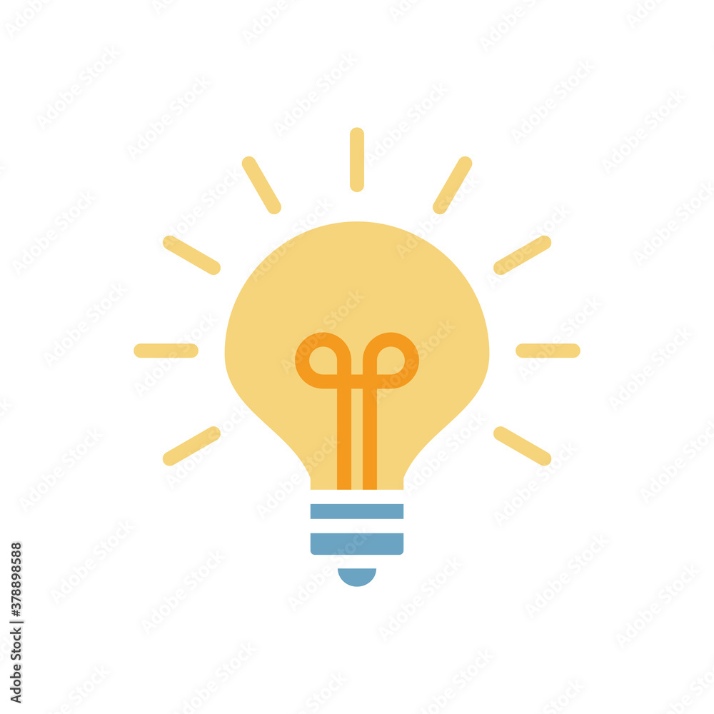 Bulb Icon Design Vector Illustration Template Bulb Icon Design Vector Illustration Template