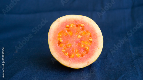 Red guava, healthy fruit for diet photo