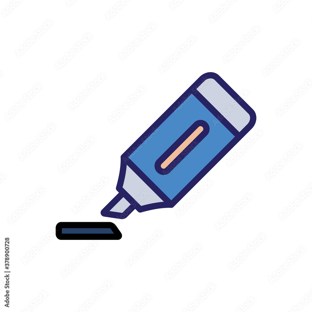 Highlighter Icon Design Vector Template Highlighter Icon Design Vector Template