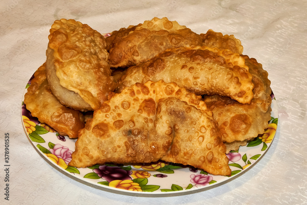 Fried chebureks