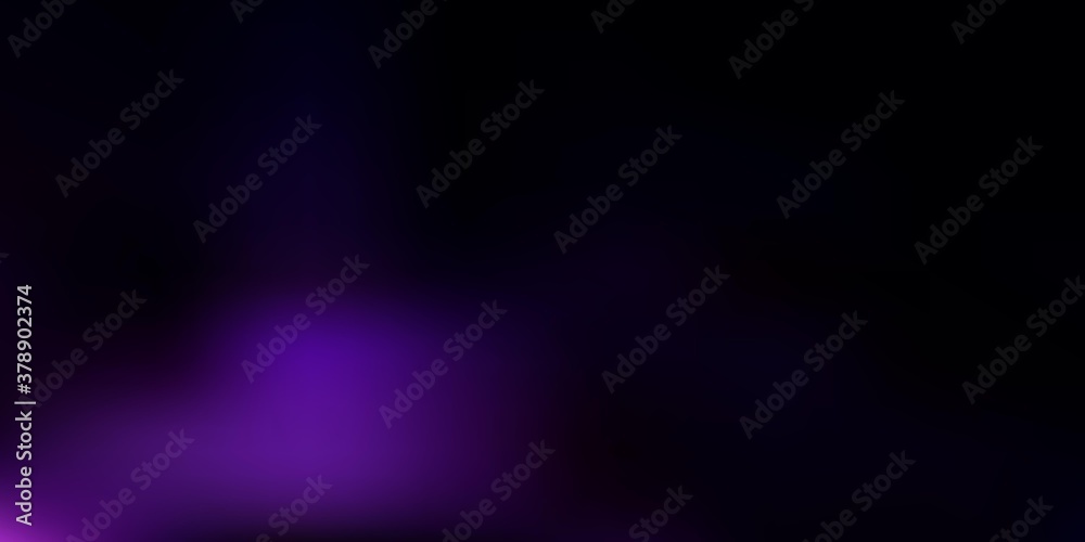 Dark purple vector blur pattern.