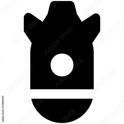 
Solid design of ddos attack, cyber attack concept icon

