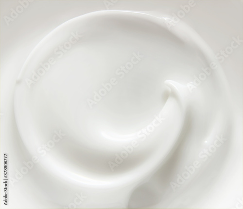 Fotografia macro texture  for face white cream
