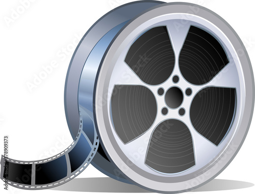 Film Reels and filmstrip