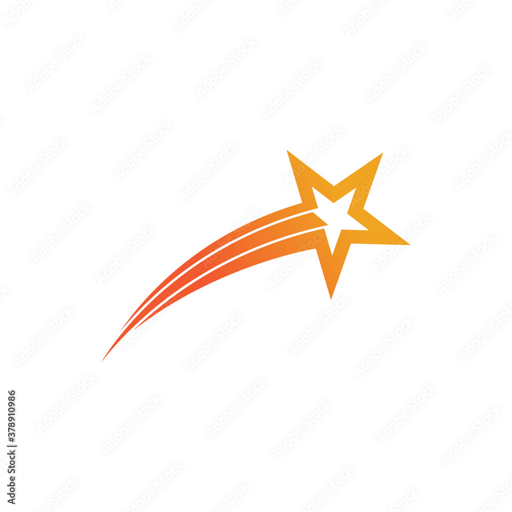 Obraz premium Star icon Template