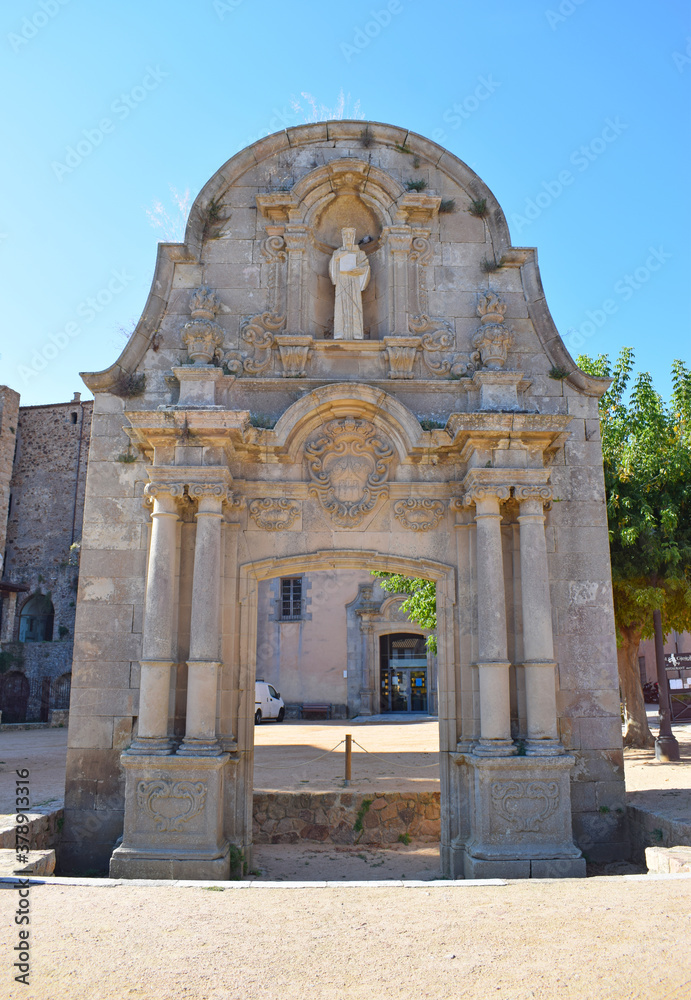 Monasterio de San Feliu de Guixols Cataluña España

