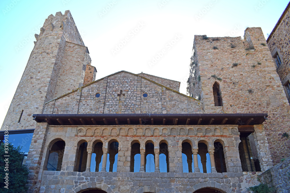 Monasterio de San Feliu de Guixols Cataluña España

