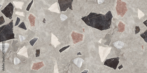 terrazzo marble background texture