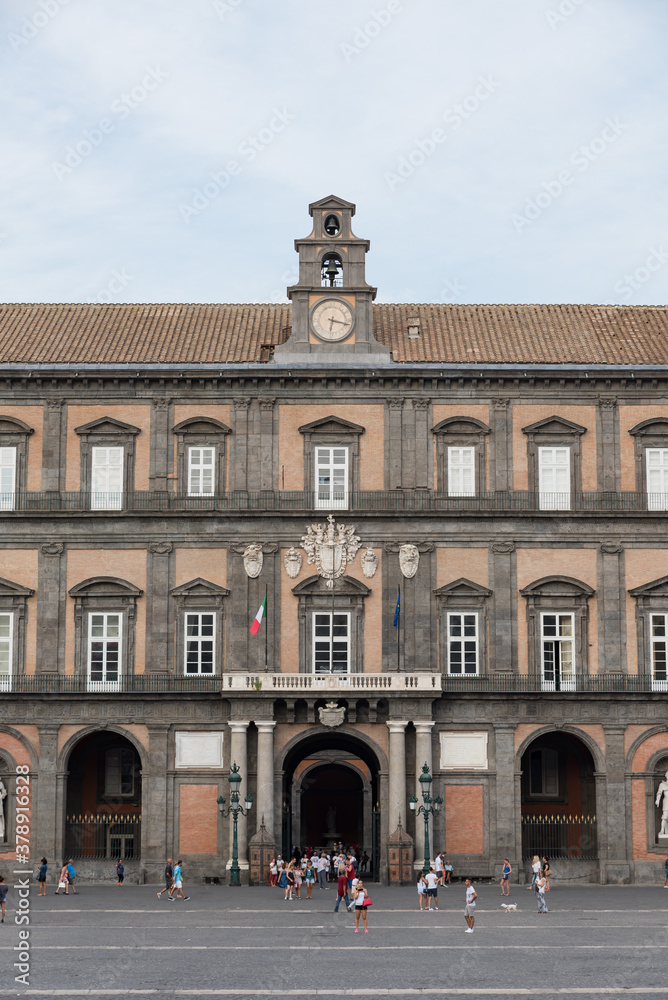 Obraz premium Royal Palace Naples Italy