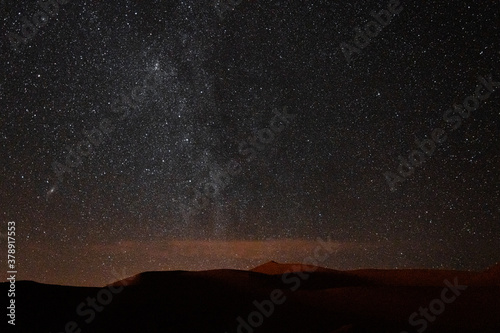 Starry night in Sahara