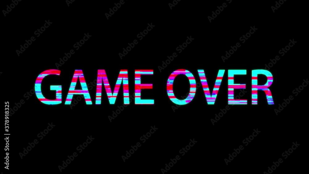 Abstract Digital Animation of Glitch and Noise. Game Over. Animation with Signal Interference. Television VFX. Defects, Errors, and Artifacts. 4K Loop Animation with Alpha Channel Abstract Digital Animation of Glitch and Noise. Game Over. Animation with Signal Interference. Television VFX. Defects, Errors, and Artifacts. 4K Loop Animation with Alpha Channel