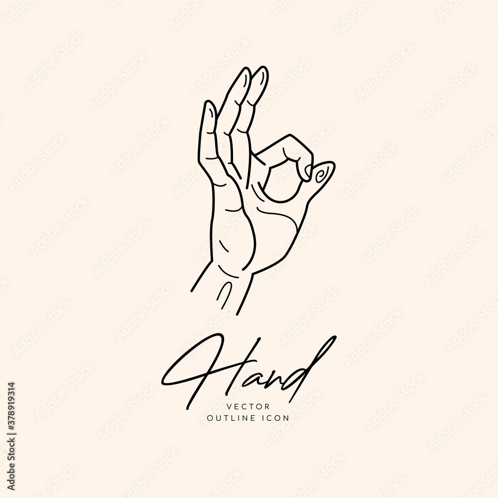 Collection of fine, hand drawn style logos and icons of hands. Fashion, skin care and wedding concept illustrations. Collection of fine, hand drawn style logos and icons of hands. Fashion, skin care and wedding concept illustrations.