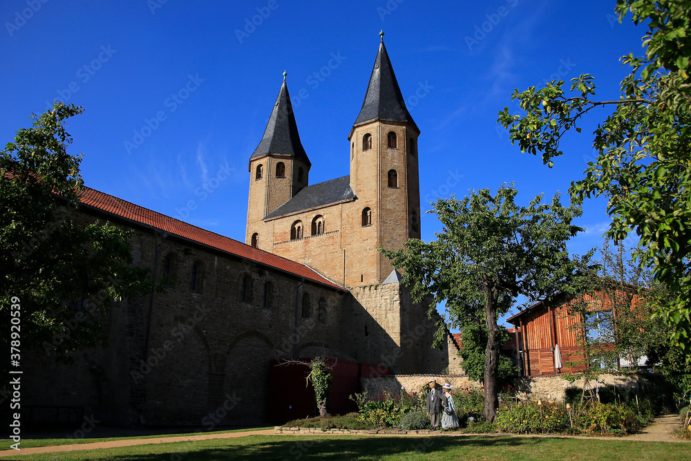 Kloster Druebeck, Kirche St. Vitus, Sachsen-Anhalt, Deutschland, Europa
