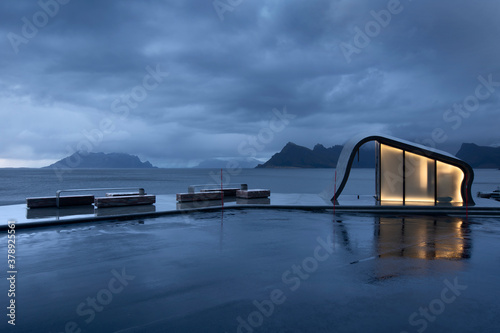 The public restroom with the greatest view - Helgeland, Norway