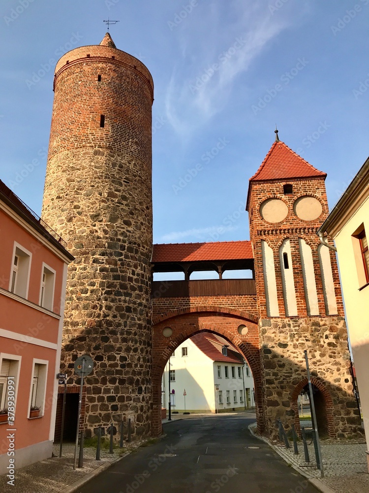 Fototapeta premium Zinnaer Tor in Jüterbog (Brandenburg)