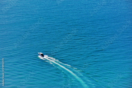 boat on the sea