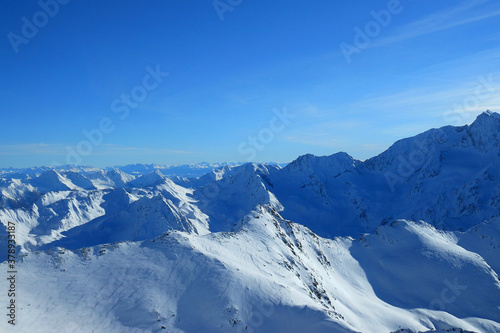 Hochgurgl Obergurgl Otztal Ski resort in the Western Tyrol Austrian Alps Austria © Andy Evans Photos