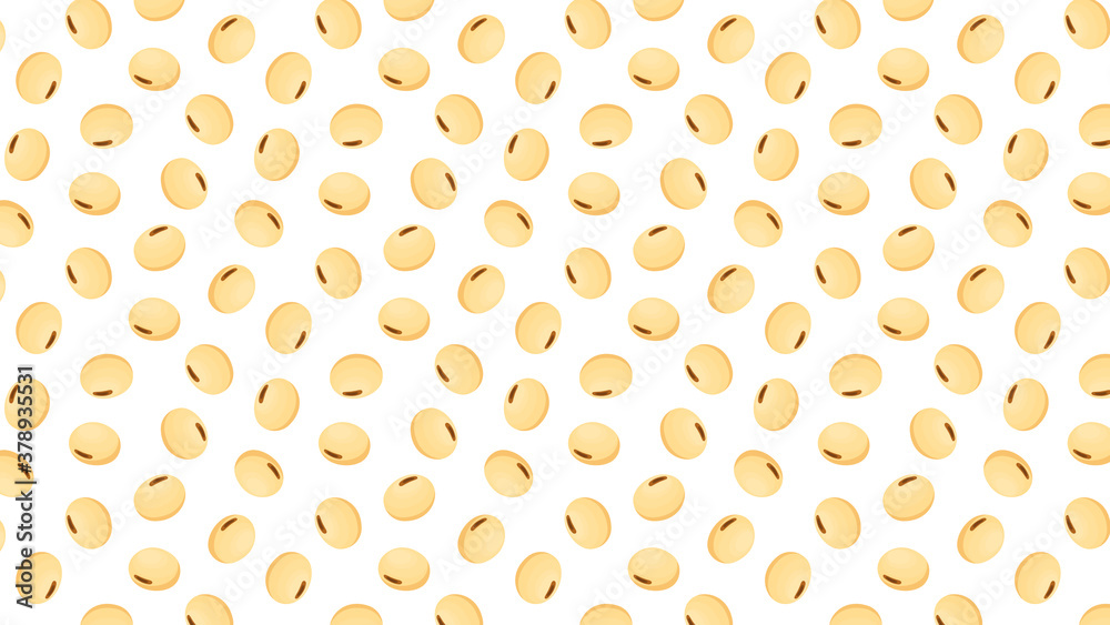 Soybean pattern vector. soy bean on white background. wallpaper. Soybean pattern vector. soy bean on white background. wallpaper.