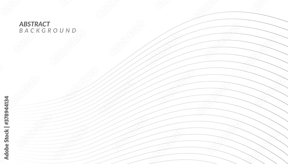 Abstract white and gray gradient background. abstract line, wavy design background. Vector Illustration. Abstract white and gray gradient background. abstract line, wavy design background. Vector Illustration.