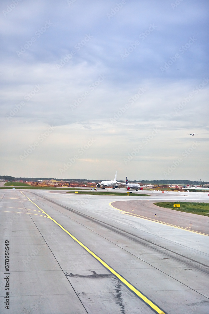 Fototapeta premium airplane 