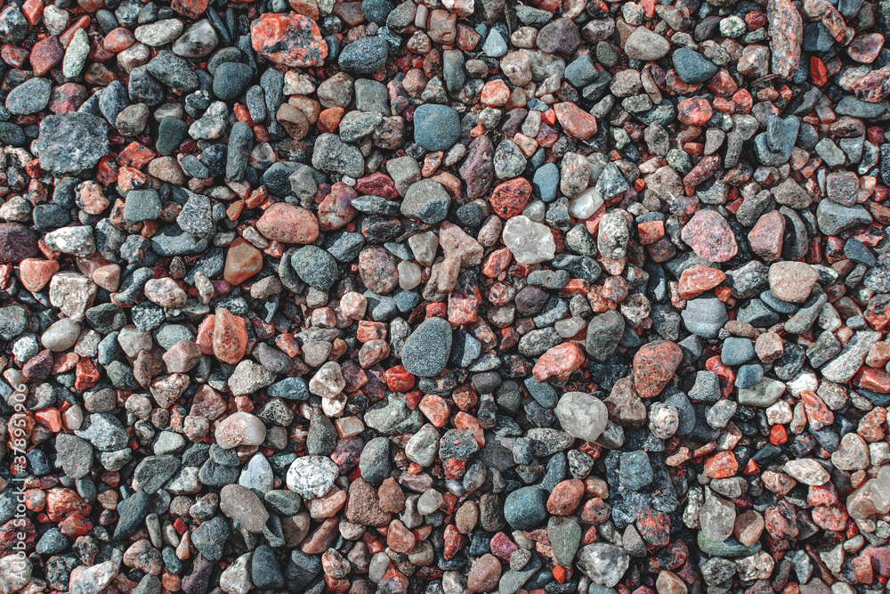 Beautiful background of granite chips in different colors Beautiful background of granite chips in different colors