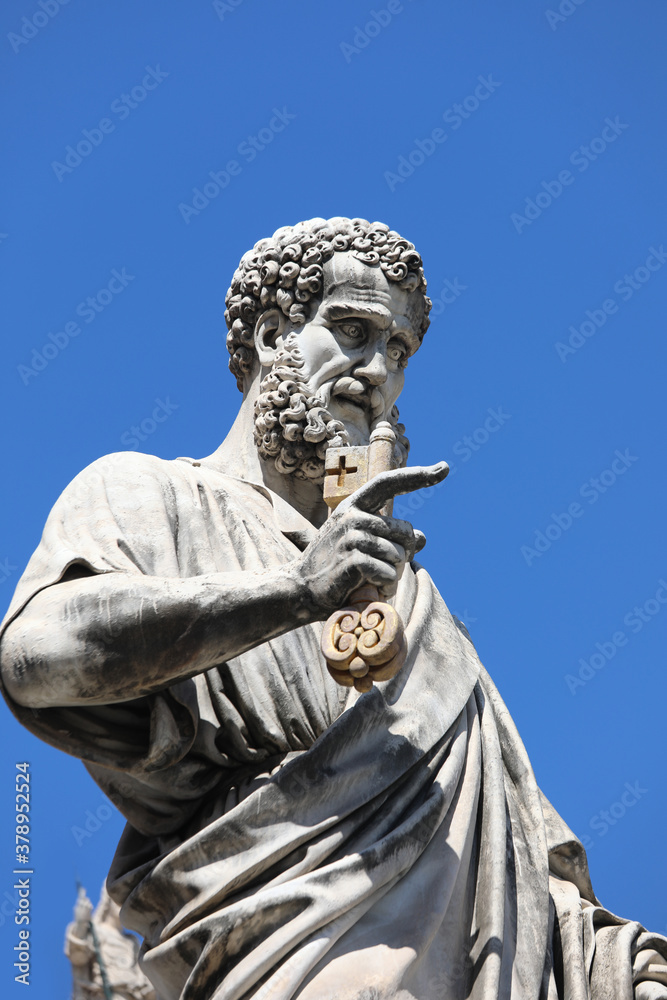 Statue of Saint Peter in Vatican City