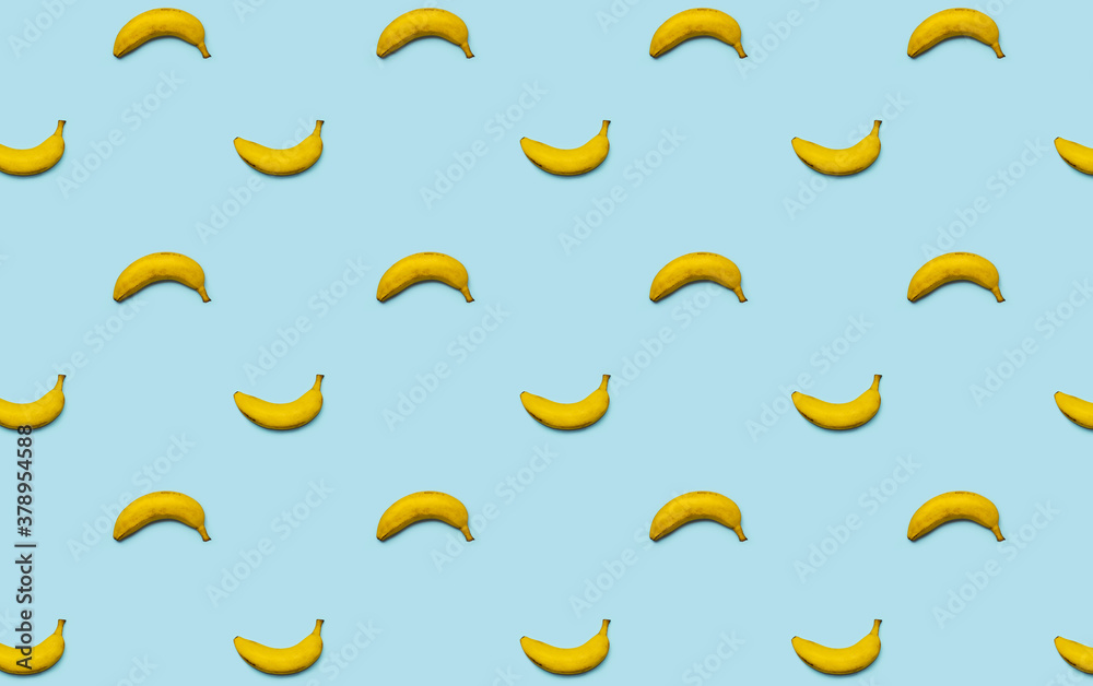 seamless pattern blue banana fruit seamless pattern blue banana fruit
