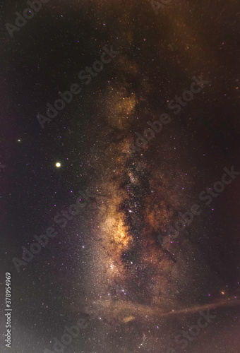 The center of the milky way galaxy © Sai