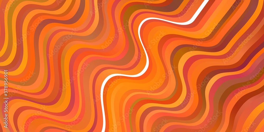 Light Orange vector layout with wry lines. Light Orange vector layout with wry lines.