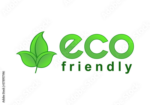 green leaf ecology nature element vector logo  eco friendly logo sign vector illustration