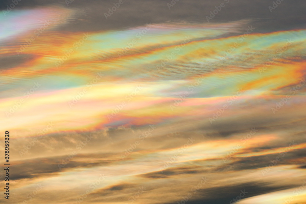 Fototapeta premium Beautiful sky at sunset, Natural phenomenon