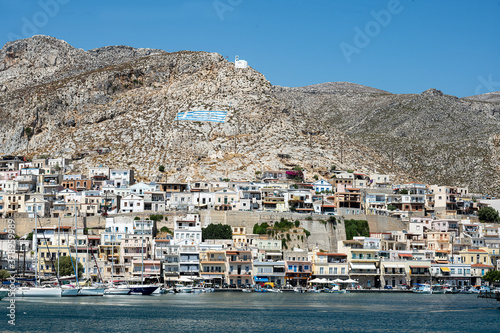 Stadt Kalymnos auf der Insel Kalymnos, Ägäis, Griechenland photo